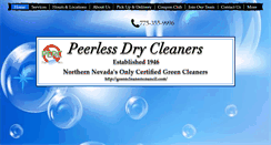 Desktop Screenshot of peerlessdrycleaners.com